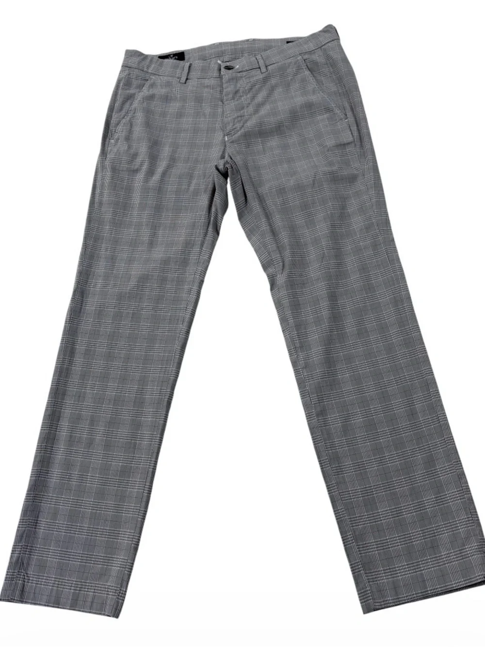 Mason's Italy Gray Plaid Torino Chino Pants Men's Size 48 EU / 32 US